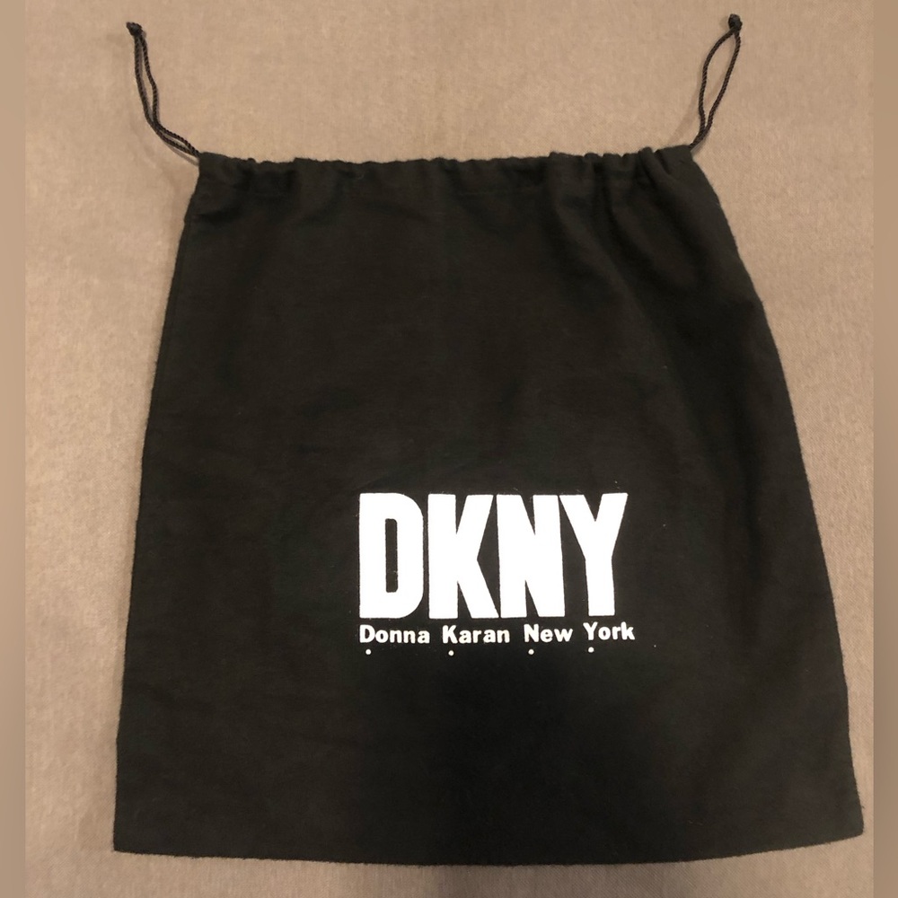 Vintage DKNY Dust Bag With Drawstring 14.5” Length  x  14”Width